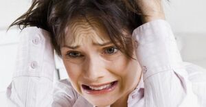 Sāpju parādīšanās sievietē stresa dēļ
